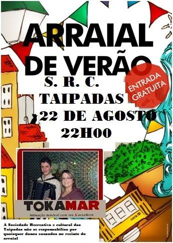 Baile de arraial de verão taipadas tokamar